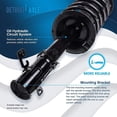 thumbnail image 5 of Detroit Axle - Front Driver Side Strut w/Coil Spring Assembly Replacement for 2011-2014 Ford Edge 2011-2015 Lincoln MKX, 5 of 7