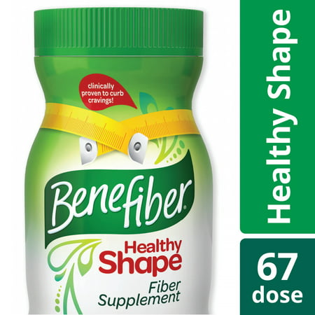 Benefiber Healthy Shape Taste-Free Fiber Supplement Powder for Weight Management, 67 servings (17.6 (Best Fiber For Constipation)