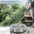 thumbnail image 4 of Cleaner, Stainless Steel 1/4in Quick  Wheels Power Floor Cleaner 20in  For Home Cleaning, 4 of 8