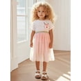 thumbnail image 2 of Emy Dola 2-8T Girls Striped Tutu Dress Glitter Sequin A-line Princess Tulle Dresses for Wedding Birthday Party, 2 of 8