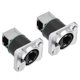 thumbnail image 5 of IP67 aleación De Zinc Cromado Carcasa Conector En ángulo Forma Redonda Aviación Automatización Informática Sistemas De Control De Medición Sistemas De Adquisición De Datos, 5 of 7