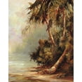 thumbnail image 2 of Malarz 20x24 Black Ornate Wood Framed with Double Matting Museum Art Print Titled - Hidden Cove, 2 of 4