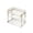 White, variant on Clear Clothing Storage Boxes, Dustproof Thickened Large Size Organizers for Closet Wardrobe Organization and Garment Protection, Space Saving Bins, 3 Pack, White