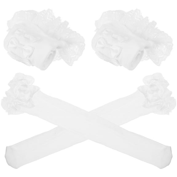 2 Pairs Women Costume Socks for Girls Lady Gifts Womens Stocking Stuffers' Knee Miss