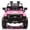 Pink, variant on Zimtown 12V Kids Ride On Truck Car w/Parent Remote Control, Spring Suspension, LED Lights, Black