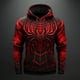 thumbnail image 3 of Sudaderas con estampado 3D de araña para hombre, Sudadera con capucha de gran tamaño, ropa de calle Harajuku de tendencia Hip Hop, Cosplay de ocio, moda de otoño, 3 of 3