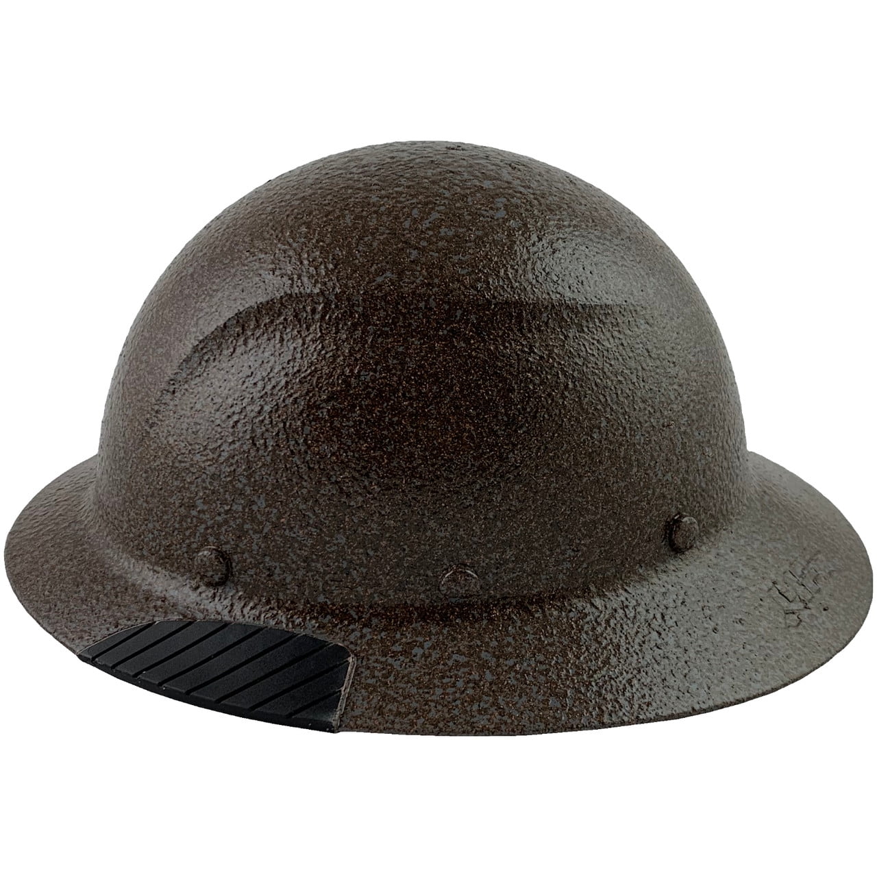 DAX Fiberglass Composite Hard Hat - Full Brim Textured Dark Granite