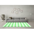 thumbnail image 3 of Ahgly Company Indoor Rectangle Solid Emerald Green Modern Area Rugs, 7' x 10', 3 of 4