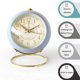 thumbnail image 4 of RV Reloj, pequeño reloj de mesa silencioso, reloj despertador clásico retro que no hace tictac, luz nocturna, silencioso Sailing Electrónica, 4 of 5