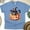 CarolinaBlue, variant on Black Cat in Pumpkin Halloween Shirt | Cute Witch Cat with Jack-O’-Lantern Graphic Tee, White, Size S