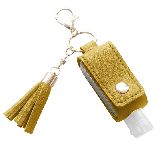 Naierhg 30ml Portable Refillable Sanitizer Antibacterial Key Holder Pendant Ornament