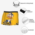 thumbnail image 5 of Saiise Sml Jeffy D Men's Underwear Boxer Briefs Cotton Trunks Short Leg Underwear (S-XXL), 5 of 7