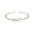 thumbnail image 1 of Pulsera abierta con lazo, accesorios para niñas, pulsera plateada a juego con todo, estilo femenino Sen, 1 of 8