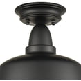 thumbnail image 2 of Farmhouse Matte Black Ceiling Light Fixture Rustic Barn Flush Mount Ceiling Lights, 2 of 7