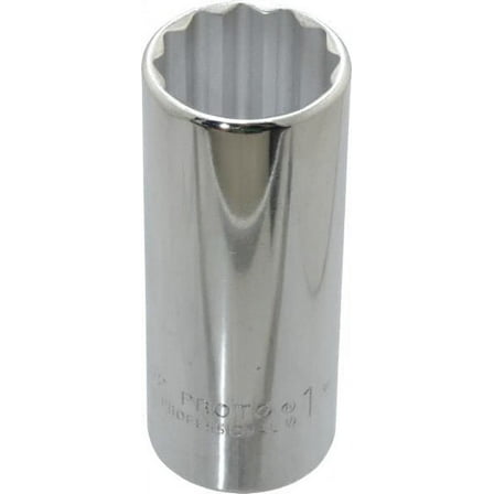 1", 1/2" Drive, Deep Hand Socket