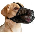 thumbnail image 1 of Dog Muzzle With Adjustable Straps, Soft Mesh Covered Muzzles For Small Medium Large Dogs, 1 of 5