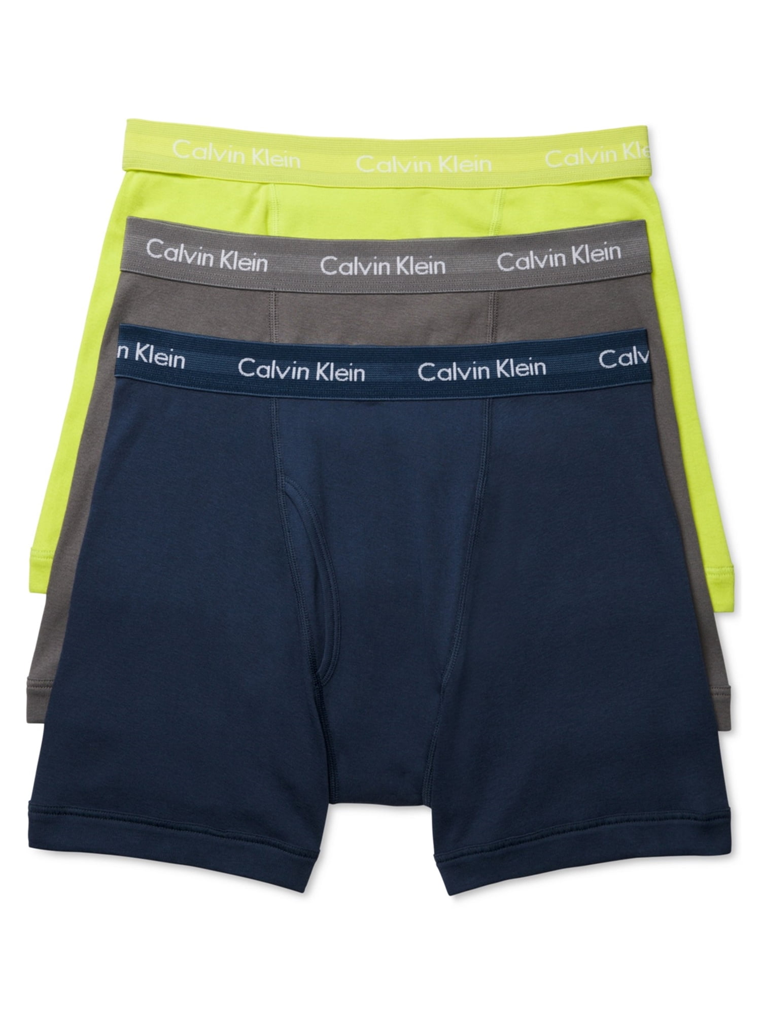 Calvin Klein Calvin Klein Mens 3 Pack Cotton Underwear Boxers