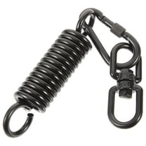 SWETRACE Porch Swing Springs Heavy Duty Black 1 Set 5.9x1.2in