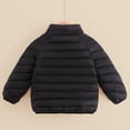 thumbnail image 4 of Lmnyox Puffer Jackets for Girls Zip Up Long Sleeve Stand Collar Coats Puffy Jackets with Pockets 1-12 Years, 4 of 7