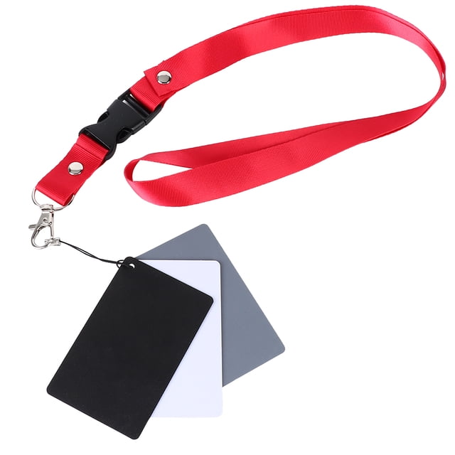 Tarjeta De Equilibrio De Color, Práctica Tarjeta Gris Digital Para Videocámara Para Cámara Digital