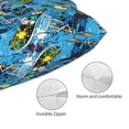 thumbnail image 3 of Balery snow board blue Funda de Cojín Estampada, Regalos para Mujeres, Regalos de Amor para Ella, Regalos para Novia o Esposa, Funda de Almohada-20"x30", 3 of 6