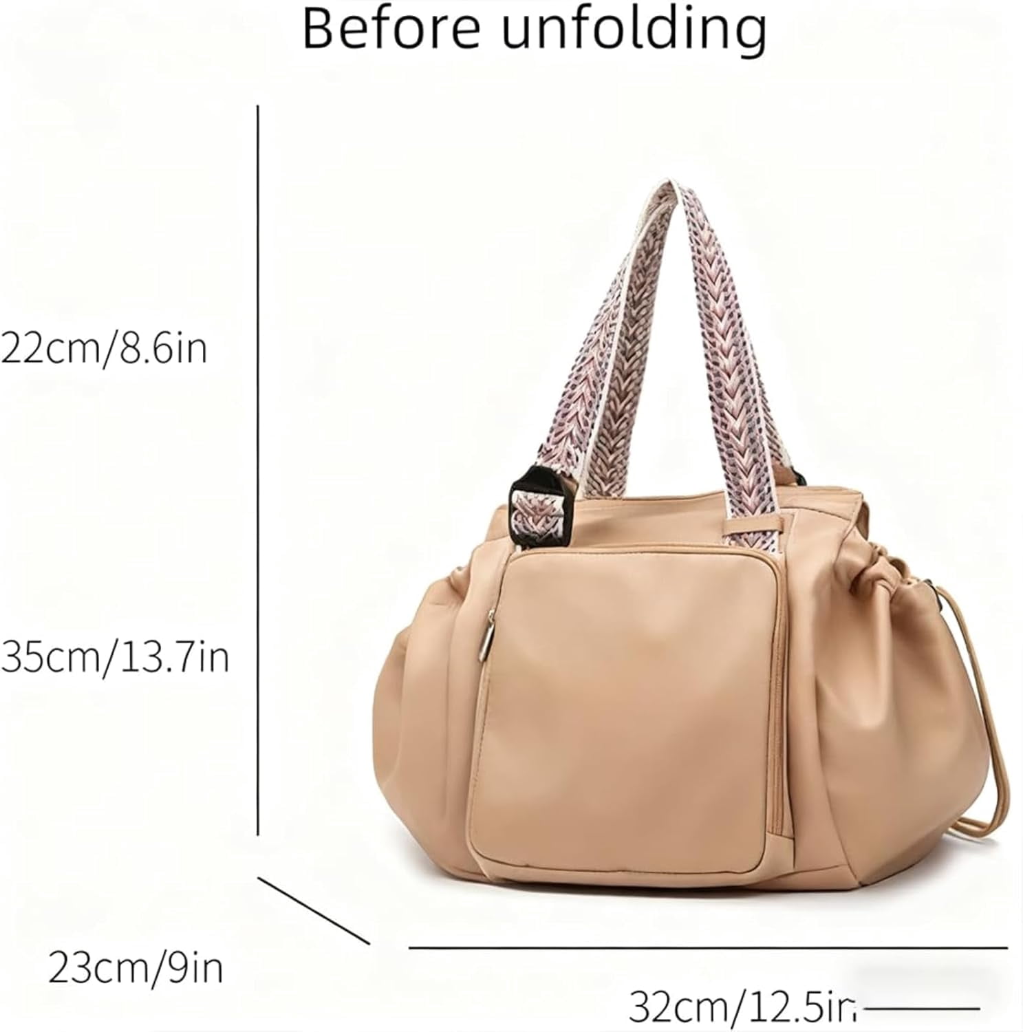 Everyday Bags for Women, Multifunctional Travel Organizer Bag with 15 Smart Compartments