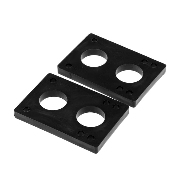 Par de Cojines de Monopatín Artículos Accesorios Deportivo Acuático Actividades Duradero Flexible Ajustable de utilizar Llevar Sharpla Elevadores de skate