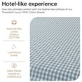 thumbnail image 5 of Maplenight Queen Size Fitted Sheet - Non-Slip, Breathable Cotton & Linen Skin-friendly Fitted Sheet for Mattress Protection Blue, 5 of 5