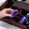 thumbnail image 2 of Bulk Relay for Life, American Cancer Society Purple Silicone Bracelets (25 Bracelets), 2 of 5