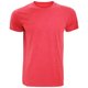 thumbnail image 1 of Russell - Camiseta básica entallada de manga corta para hombre - Verano/Playa/Piscina (Rojo mezcla), 1 of 2