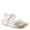 WHITE, variant on Galaire Women’s Leather Wedge Sandal with Soft Insole & Comfort