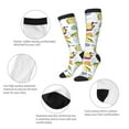 thumbnail image 6 of Balery Orange Green Avocado Fun Novelty Socks Men'S Women'S Crew Socks Funny Crazy Novelty Socks Quirky And Cool Socks, 6 of 9