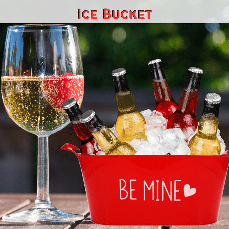 Valentine Ice Bucket Gift Basket