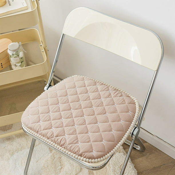 Cojín para silla de comedor, cojín grueso para asiento de silla, cojín de espuma de rebote, cojín para taburete de oficina, cojín para mesa de comedor, cojín de algodón