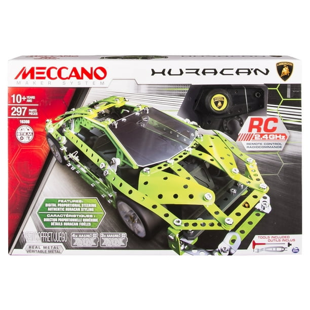 Meccano-Erector - Lamborghini Huracan, 2.4 GHz Kit Véhicule Modèle RC