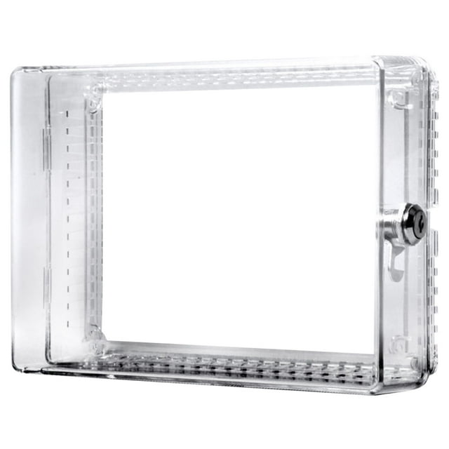 Taymac ZTC300 Plastic Thermostat Cover Low Profile, Large, Clear