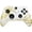 The Great GOLDEN Wave Off Kanagawa - White, variant on eXtremeRate Blue Black Camouflage Custom Front Housing Cover for Xbox Core Controller