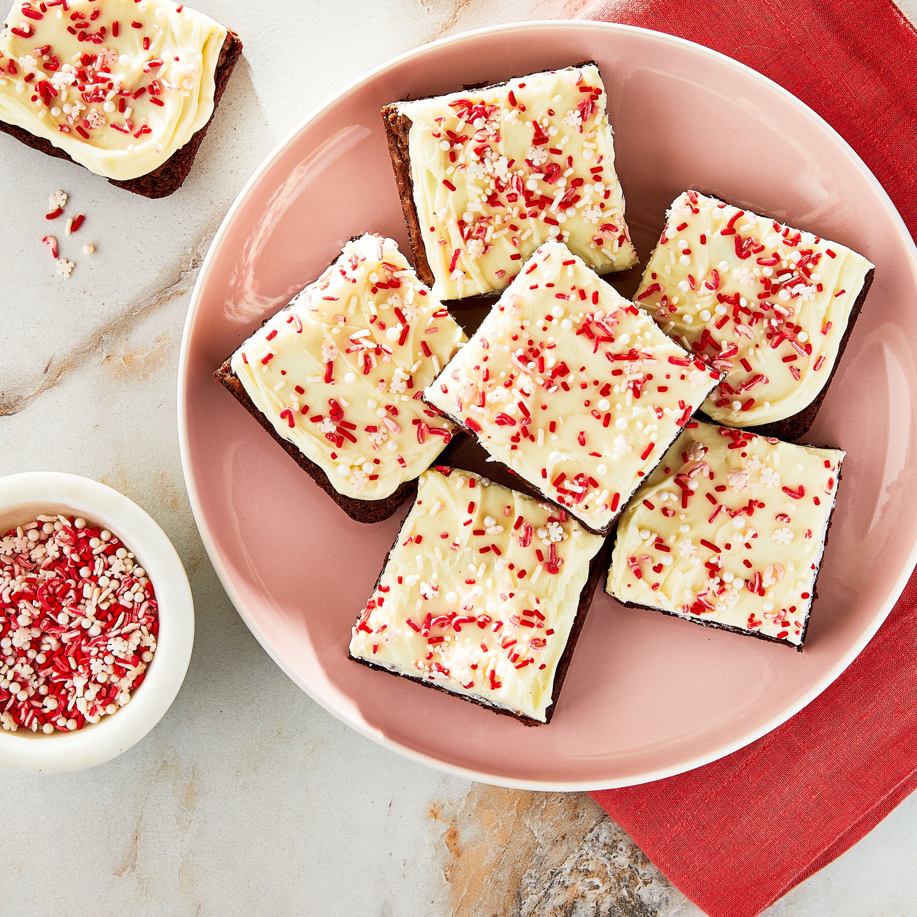 Great Value Peppermint Flavored Candy Cane Sprinkles, 2.3 oz