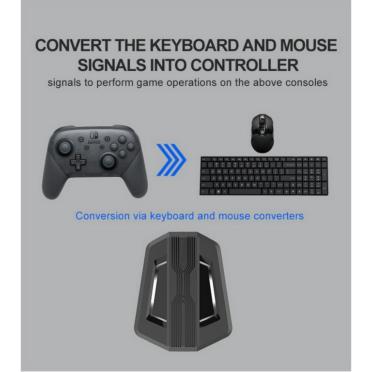 Keyboard and Mouse Adapter for Nintendo Switch/Xbox One/ PS4