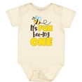thumbnail image 3 of Inktastic It's Fun Bee-ing One Cute Bee First Birthday Boys or Girls Baby Bodysuit, 3 of 5