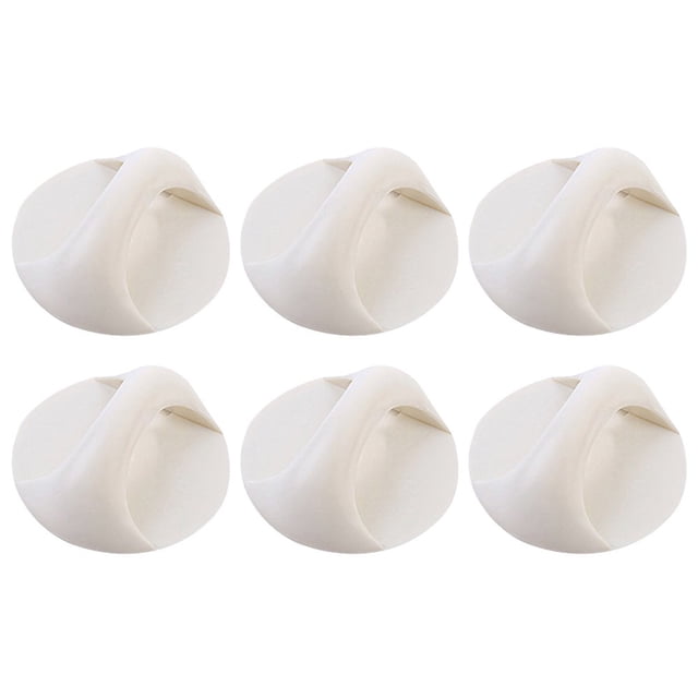 CNKOO 6 Pack Adhesive Handles Self Stick Instant Cabinet Handles Stick on Cabinet Handles Drawer Push Pull Handles Helper Sliding Screen Door Handles for Sliding Closet Window Wardrobe