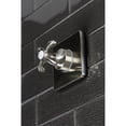 thumbnail image 3 of Kingston KS3048TX French Country Single-Handle Three-Way Diverter Valve with Square Trim Kit in Brushed Nickel, 3 of 9