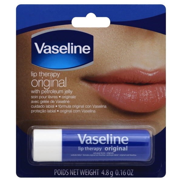 Vaseline Lip Therapy Original Lip Balm, 0.16 Oz.