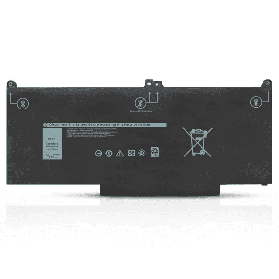For Dell Latitude 5300 5310 (2-in-1) 7300 7400 60Wh Laptop Battery MXV9V
