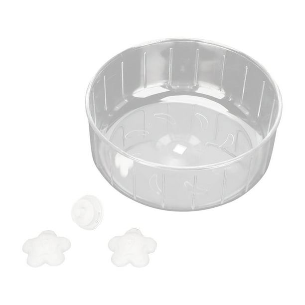 Rueda para hámster de ejercicio en jaula, rueda para hámster de 6,7 pulgadas, rueda silenciosa para hámster, rueda para hámster, eficiencia óptima