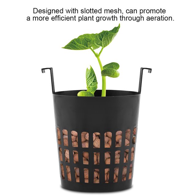 Planting Basket,10Pcs High Quality Mesh Hydroponic Grow Basket Hydroponic Basket Revolutionary Design
