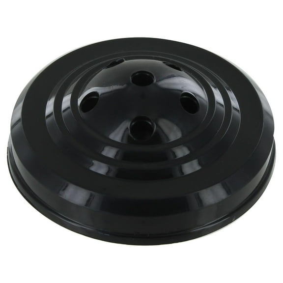 Weighted 6 Hole Flag Base for 4in x 6in Stick Flags - Black