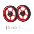 thumbnail image 3 of Almencla Roues Faciles pour Vélo Pliant Remplacement Pièces de Rechange Stable Easywheel Corps Épais Rouge, 3 of 8