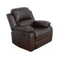 thumbnail image 2 of Lifestyle Furniture LGS2900-C Odessa Reclining Chair- Dark Brown - 40 x 38.5 x 37 in., 2 of 2