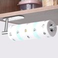 thumbnail image 2 of Soporte para toallas de papel debajo del gabinete, toallero de papel autoadhesivo para montaje en pared, barra de papel para toallas para cocina, despensa, fregadero, baño, acero inoxidable Sus304, 2 of 5